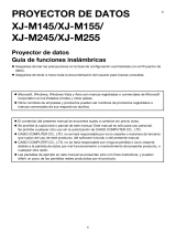 Casio XJ-M140, XJ-M145, XJ-M150, XJ-M155, XJ-M240, XJ-M245, XJ-M250, XJ-M255 (Serial Number: A9****) XJ-M145/M155/M245/M255 Guía de funciones Wireless