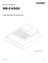 Casio SR-C4500 Manual de usuario