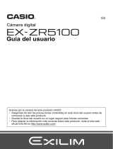 Casio EX-ZR5100 Guía del usuario