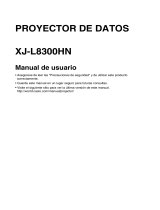 Casio XJ-L8300HN El manual del propietario