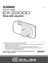 Casio EX-Z2000 (Para clientes norteamericanos) Manual de usuario