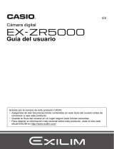 Casio Exilim EX-ZR5000 Manual de usuario