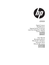 HP d3000 Digital Camera Manual de usuario