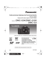 Panasonic DMC-G3W Guía de inicio rápido