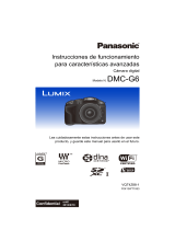 Panasonic DMC-G6 Instrucciones de operación