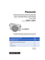Panasonic DMCGM1EC Instrucciones de operación