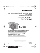 Panasonic LUMIX DMC-GM1W Guía de inicio rápido