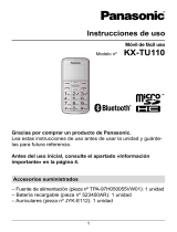 Panasonic KXTU110EXB Instrucciones de operación