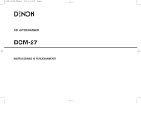 Denon Car Stereo System DCM-27 Manual de usuario