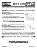 Edelbrock Air Cleaner 4220 Manual de usuario