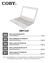 Coby Laptop NBPC1220 Manual de usuario