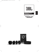 JBL Speaker System CS460 (230V) Manual de usuario