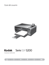 Kodak All in One Printer ESP 5200 Manual de usuario
