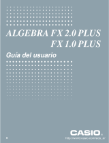 Casio Algebra FX 1.0 PLUS Manual de usuario