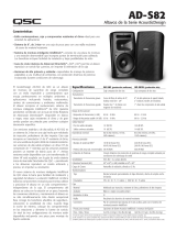 QSC Audio Car Speaker AD-S82 Manual de usuario