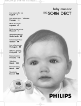 Philips Baby Monitor SC486 Manual de usuario