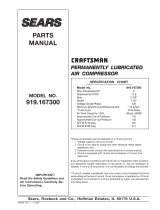 Sears Air Compressor 919.1673 Manual de usuario