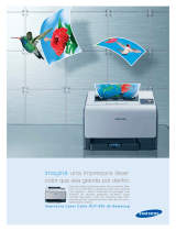 Samsung Printer CLP-300 Manual de usuario