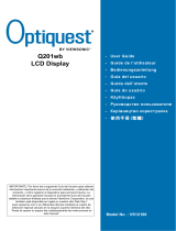 Optiquest Computer Monitor VS12106 Manual de usuario