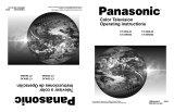 Panasonic CRT Television CT 32HL42 Manual de usuario