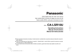 Panasonic Satellite Radio CA-LSR10U Manual de usuario