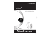 Subaru Robin Power Products Portable Generator R1700i Manual de usuario