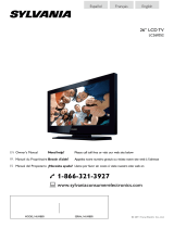 Sylvania Flat Panel Television LC260SS2 Manual de usuario