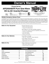 Tripp Lite Welding System APSX6048VR Manual de usuario
