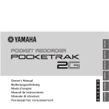 Yamaha Pocketrak 2G Manual de usuario