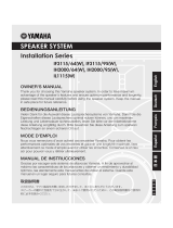Yamaha IF3115/95(W) Manual de usuario