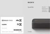 Sony HT-X8500 Soundbar El manual del propietario