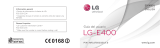 LG LGE400.AGBRBK Manual de usuario