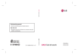 LG GW620 Manual de usuario