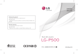 LG Série LGP500.AORIBK Manual de usuario