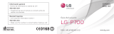 LG LGP700.ANEUBK Manual de usuario