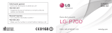 LG LGP700.ABYTBK Manual de usuario