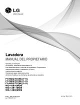 LG WD-10810MDS Manual de usuario