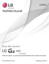 LG LGD625.AUANBK Manual de usuario