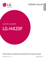 LG LGH420F.AORDWH El manual del propietario