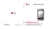 LG KM900G Manual de usuario