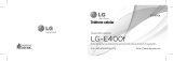 LG LGE400F Manual de usuario