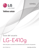 LG LGE410G.ATCLKT Manual de usuario