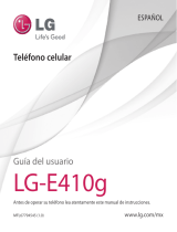 LG LGE410G.APANWH Manual de usuario