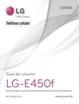 LG LGE450F.ABRAWH Manual de usuario