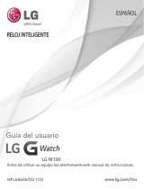 LG LGW100.AMEXWG Manual de usuario