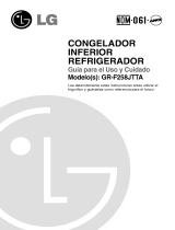 LG GR-F258JTTA Manual de usuario