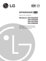 LG GR-P254ZGB El manual del propietario