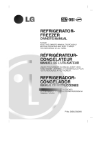 LG GR-T722DE El manual del propietario