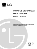 LG MD1148YZ El manual del propietario