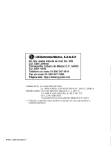 LG WD-11276BD El manual del propietario
